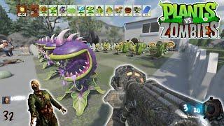 Plants Vs Zombies In Call of Duty - Black Ops 3 Custom Zombies