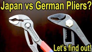 Best Pliers TONGUE & GROOVE? Knipex vs Fujiya Irwin Klein Tools Channellock Doyle