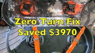 Rebuild Zero Turn  Huge Money Saver