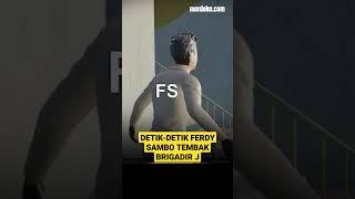 Animasi Detik-detik Ferdy Sambo eksekusi BrigadirJ #merdekadotcom #ferdysambo