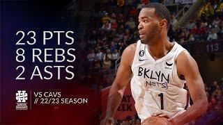 TJ Warren 23 pts 8 rebs 2 asts vs Cavs 2223 season