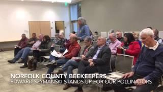 ED SZYMANSKI Speaks in Defense of Pollinators