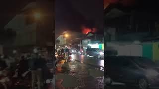 Gudang besi kebakaran bandung