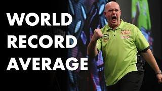 World Record Average Michael van Gerwen averages 123.4 INCREDIBLE