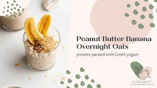 Peanut Butter Banana Overnight Oats Recipe  Daisybeet