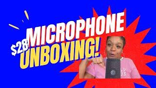 $28 Microphone Unboxing  FIFINE USB Podcast Condenser Microphone #microphonereview
