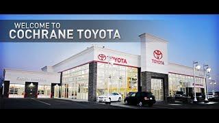 Welcome To Cochrane Toyota Service Department  Cochrane Toyota & Tacoma Town  Cochrane Alberta