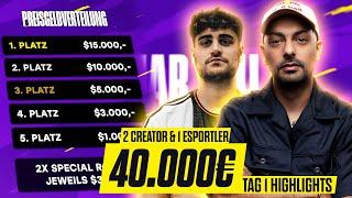 40.000€ AMAR x ELI FORTNITE CUP BRICHT 100 INFLUENCER   Tag 1 Highlights