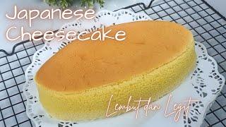 Resep Bolu CheeseCake Lembut  Japanese Cheese Cake ANTI GAGAL