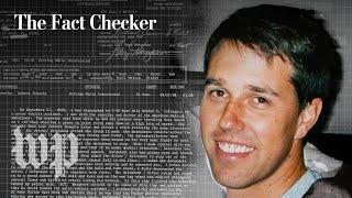 Beto ORourke denies trying to leave the scene of his DWI. What happened?  The Fact Checker