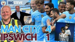 MANCHESTER CITY 4 IPSWICH TOWN 1  RIP SVEN ERIKSSON  OASIS ARE BACK \ HAALAND HAT TRICK