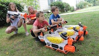 Nerf War  Babysitter 3 The Babysitters Club New Recruit