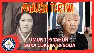 Kane Tanaka  Manusia Tertua  Umur 119 Tahun Yang Suka Cokelat Soda Dan Sudoku