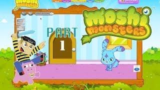 Moshi Monsters Game Play - Episode 1 - Getting Started