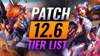 PATCH 12.6 TIER LIST Rune Changes + Rengar Rework & MORE - League of Legends