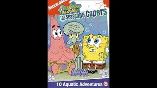 Opening To SpongeBob SquarePants The Seascape Capers 2004 DVD