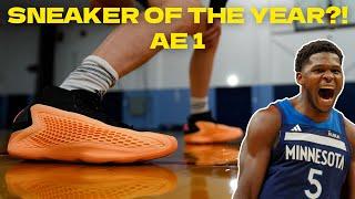 Adidas AE 1 Performance Review Testing Anthony Edwards FIRST Basketball Sneaker