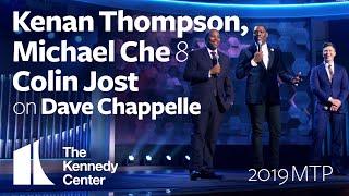 Kenan Thompson Michael Che & Colin Jost on Dave Chappelle  2019 Mark Twain Prize