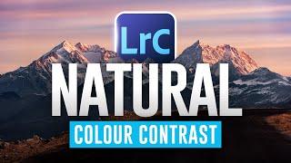 How To Add Natural Colour Contrast In Lightroom Classic