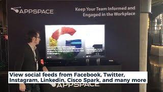 Appspace social media integration