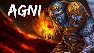 Агни — бог огня  Мифология и легенды Индия Индуизм  Agni - The God Of Fire  Mythology Indian