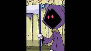 The Grim Reaper Kills Robin #teentitansgo #dc #cartoons