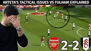 Why Artetas Subs Improved Arsenals 3-2-54-1-5 Tactics  Arsenal vs Fulham 2-2  Tactical Analysis