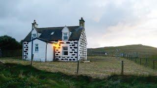 OUR SIMPLE LIFE ON A TINY SCOTTISH ISLAND  long sandy beaches an abandoned village & lots of cows