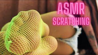 Fishnet ASMR Tights Fabric Scratching  Pantyhose Try On Haul 2024