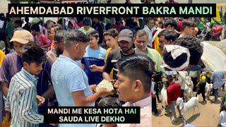 Ahemdabad Riverfront Bakra Mandi Only Open Sunday  Update-12  5  2024  Today Update Mandi 