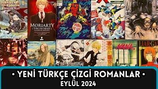 Yeni Türkçe Çizgi Romanlar  Eylül 2024