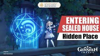 How to Enter Sealed House At Mondstat Barbara House