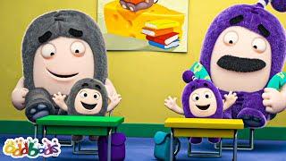 ️ First Day At SCHOOL ️  Baby Oddbods  Funny Comedy Cartoon Episodes for Kids