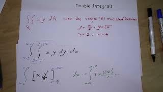 double integral - التكامل الثنائي 5