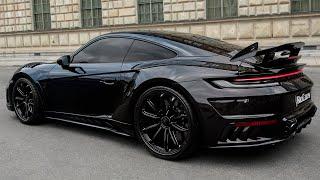 2023 Porsche 911 Turbo S - Full BlackBlue Carbon 911 by TopCar Design