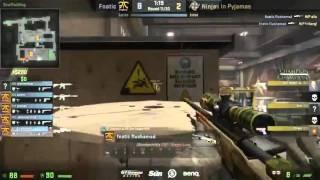 flusha cleans up with an AWP   fnatic vs Ninjas in Pyjamas   Gfinity Champion of Champions 2015