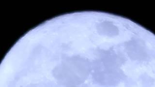 Canon EOS Rebel T3i Digital Zoom Video Test #2 Supermoon