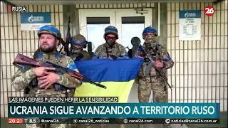  UCRANIA sigue AVANZANDO a TERRITORIO RUSO