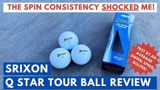 SRIXON Q STAR TOUR 2023 GOLF BALL REVIEW - The Spin Consistency of This Ball SHOCKED me