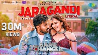 Jaragandi - Lyrical Video  Game Changer  Ram Charan  Kiara Advani  Shankar  Thaman S