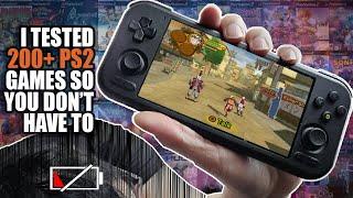 I Tried More Than 200 PS2 Games on the Retroid Pocket 4 Pro 