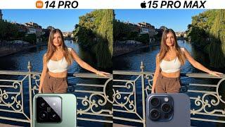 Xiaomi 14 Pro VS iPhone 15 Pro Max Camera Test Comparison