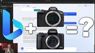 Can Bing Chat help me compare two cameras?