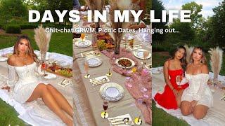 DAYS IN MY LIFE  Chit-Chat GRWM Picnic w Friends Beach Trip…