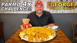 It Had Never Been Done Before The Georges Quadruple Chicken Parmo Challenge + Katsu Curry