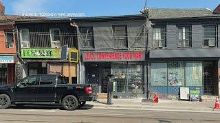 Building in Torontos Kensington Market at risk of collapse