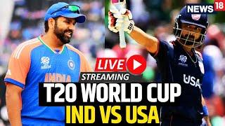 India Vs USA T20 World Cup 2024 LIVE  India Vs USA Match Live Today  USA Vs IND LIVE  N18L
