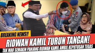 TEGAS RIDWAN KAMIL TAK BERTELE-TELE LANGSUNG AMBIL KEPUTUSAN INI..