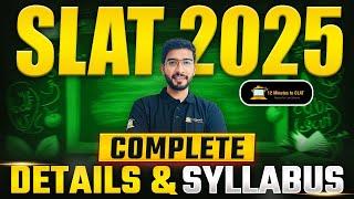 SLAT 2025 Syllabus Eligibility Pattern I Complete Exam Details I Symbiosis I Keshav Malpani