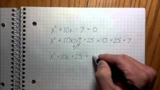 Completing the Square - Best Explanation